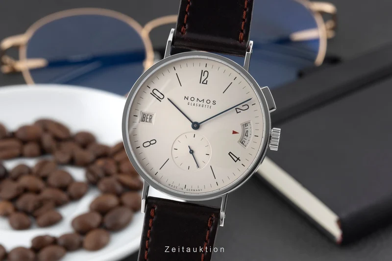 Nomos Tangomat steel automatic men's watch 635 LP: 4040EUR [2600234]