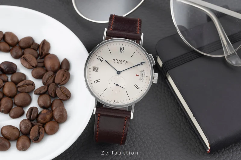Nomos Tangomat steel automatic men's watch 635 LP: 4040EUR [2600234]
