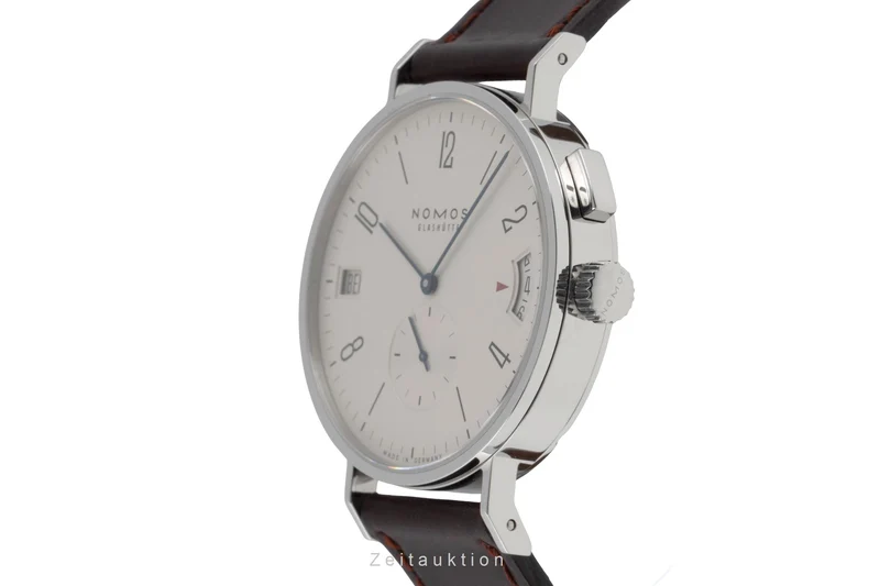 Nomos Tangomat steel automatic men's watch 635 LP: 4040EUR [2600234]