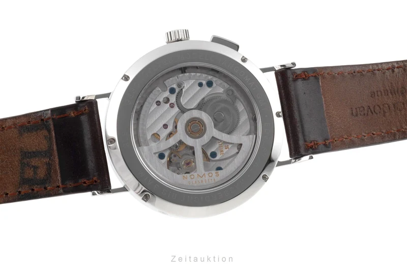 Nomos Tangomat steel automatic men's watch 635 LP: 4040EUR [2600234]