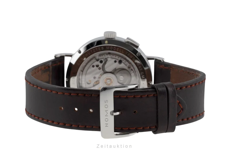 Nomos Tangomat steel automatic men's watch 635 LP: 4040EUR [2600234]