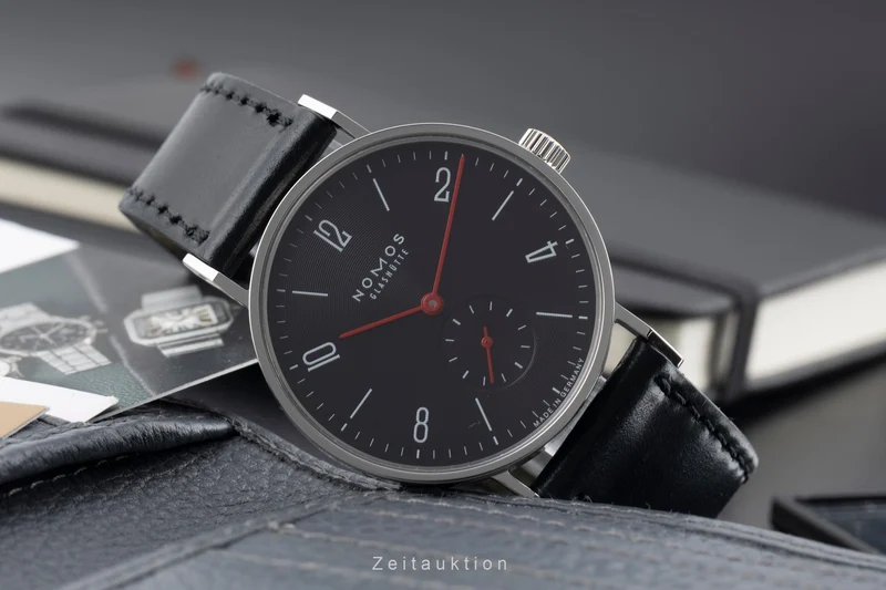 Nomos Tangente steel manual winding men's watch Limited [2600181]