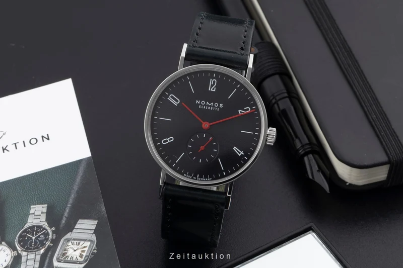 Nomos Tangente steel manual winding men's watch Limited [2600181]