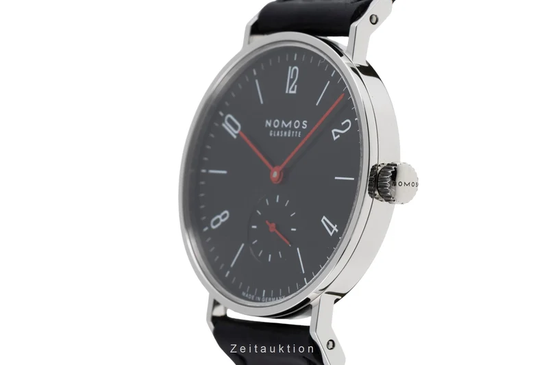 Nomos Tangente steel manual winding men's watch Limited [2600181]