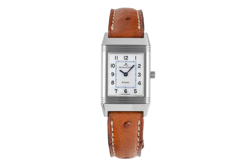 Jaeger LeCoultre Reverso steel manual winding women's watch Q2608420 , 260.8.86 LP: 8450EUR [2600406]