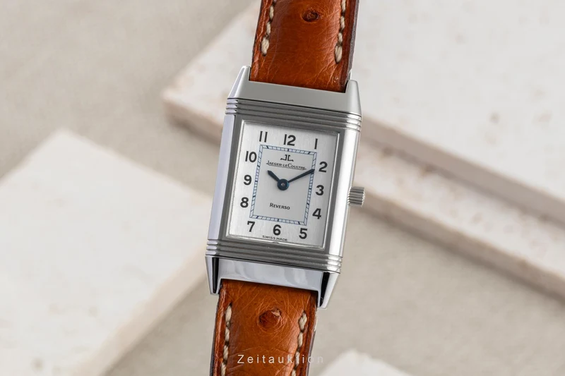 Jaeger LeCoultre Reverso steel manual winding women's watch Q2608420 , 260.8.86 LP: 8450EUR [2600406]