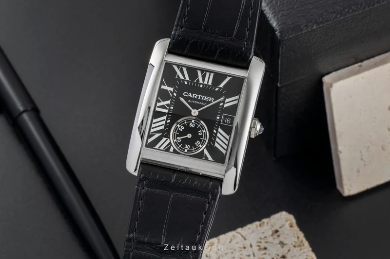 Cartier Tank steel automatic men's watch W5330004 [2600508]