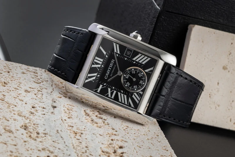 Cartier Tank steel automatic men's watch W5330004 [2600508]