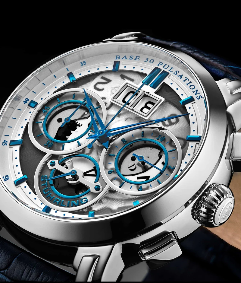 Stührling Imperia 392 Quartz 47mm Chronograph
