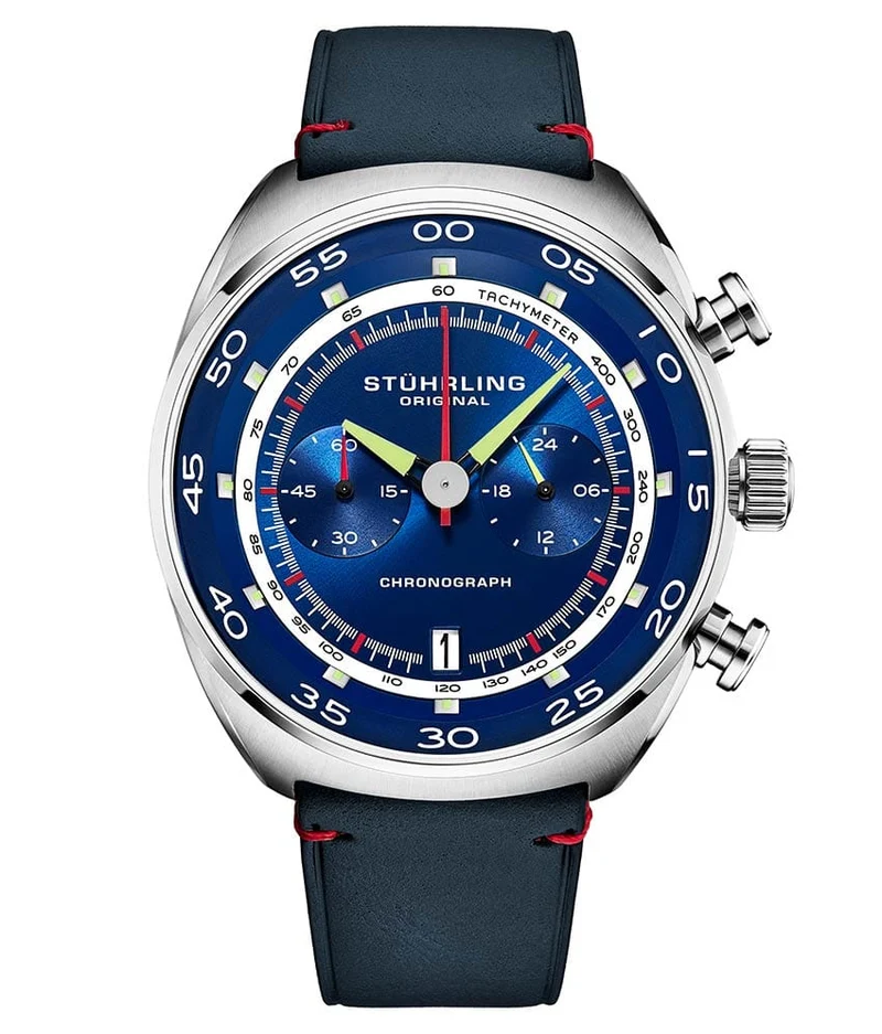Stührling Roadster Chronograph With Tachymeter 44mm Watch