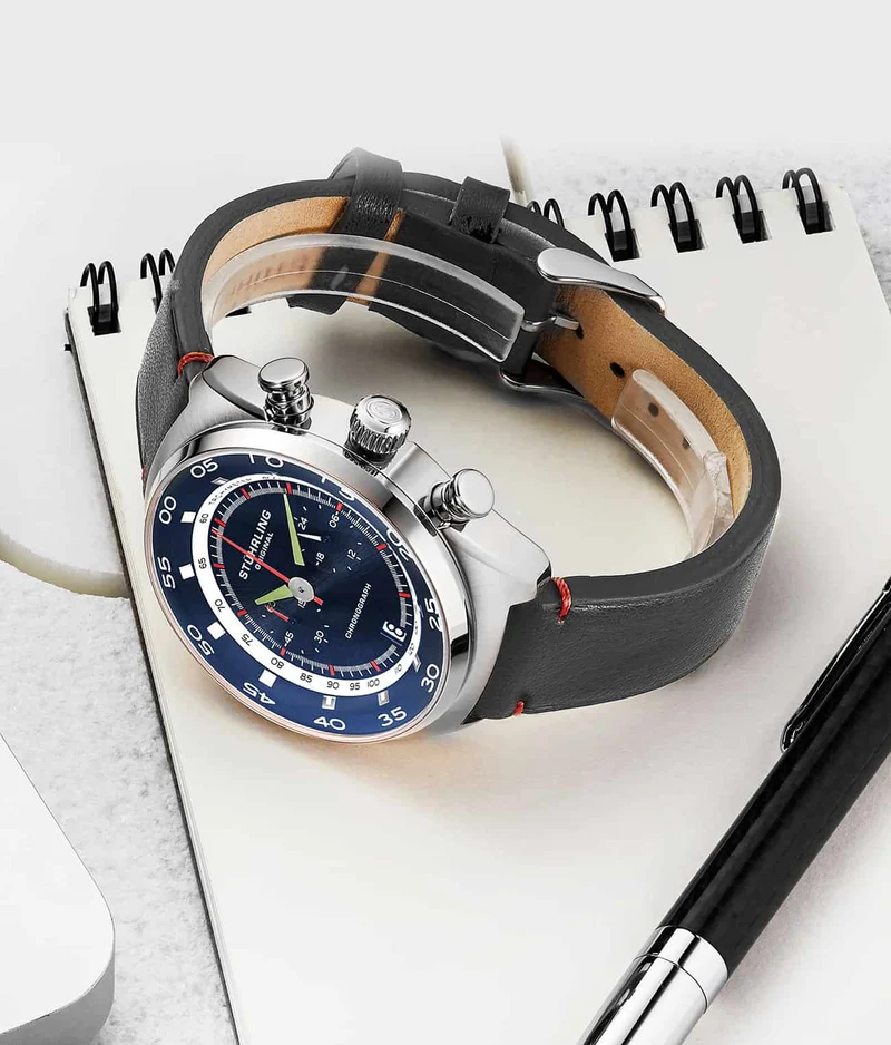 Stührling Roadster Chronograph With Tachymeter 44mm Watch