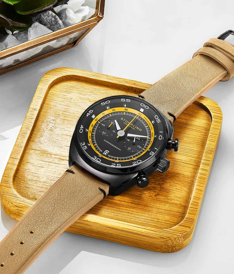 Stührling Roadster Chronograph With Tachymeter 44mm Watch
