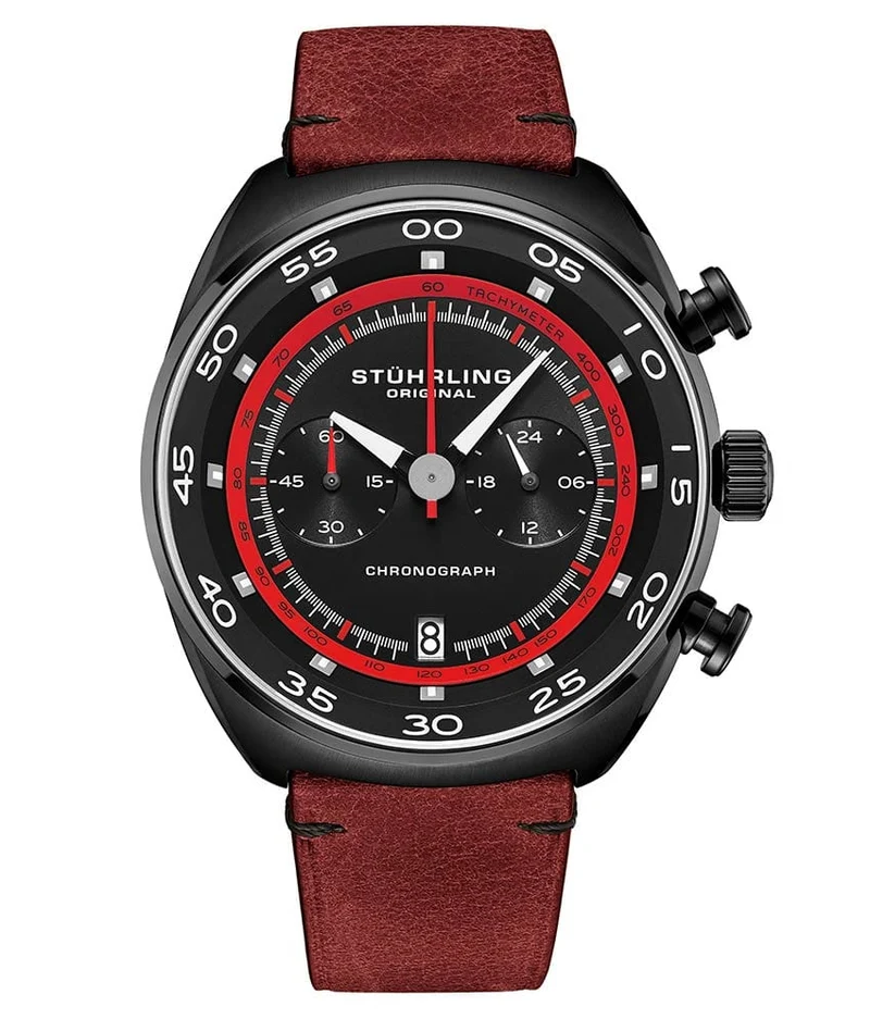 Stührling Roadster Chronograph With Tachymeter 44mm Watch