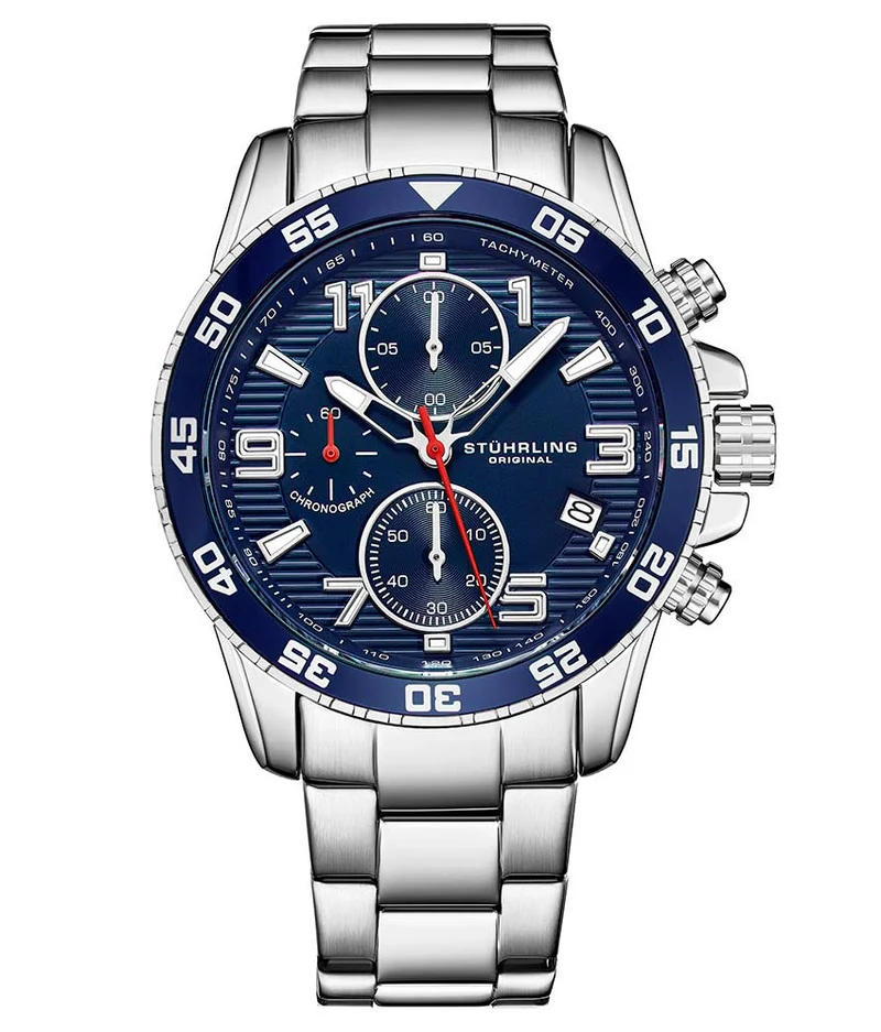 Stührling Concorso 3957 Quartz 40mm Chronograph