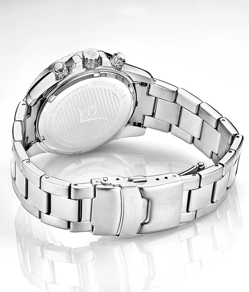 Stührling Concorso 3957 Quartz 40mm Chronograph