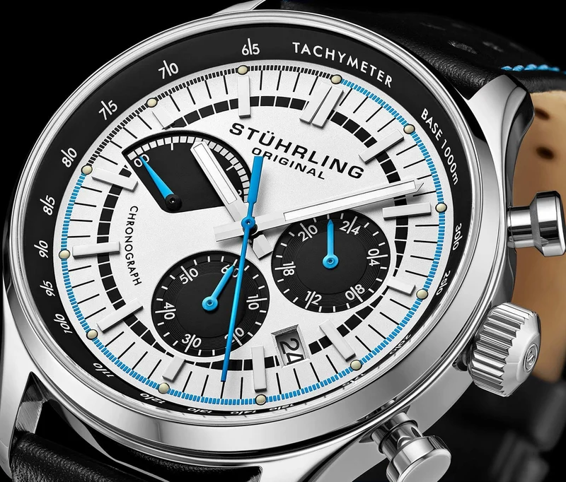 Stührling Monaco 934 Quartz 42mm Chronograph