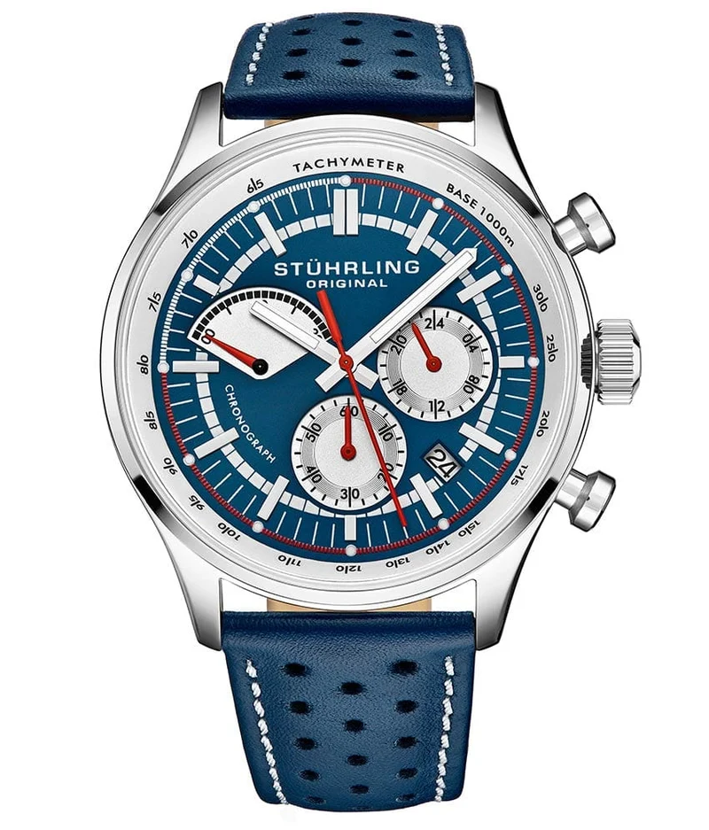 Stührling Monaco 934 Quartz 42mm Chronograph