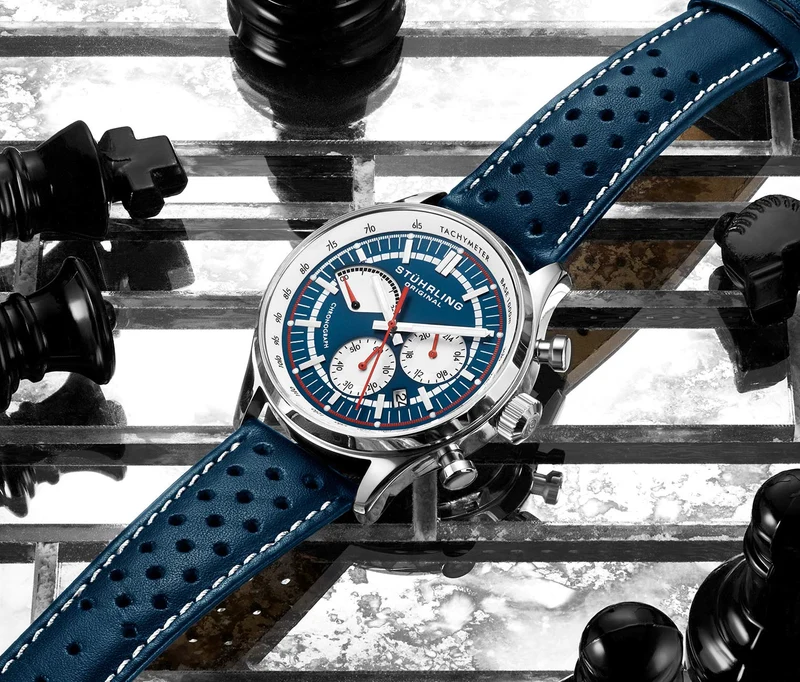 Stührling Monaco 934 Quartz 42mm Chronograph