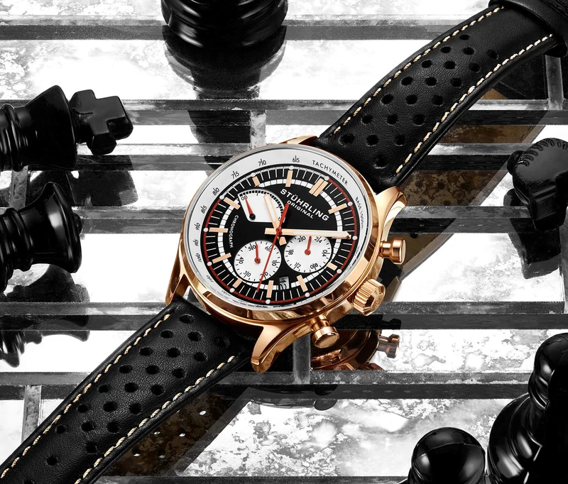 Stührling Monaco 934 Quartz 42mm Chronograph