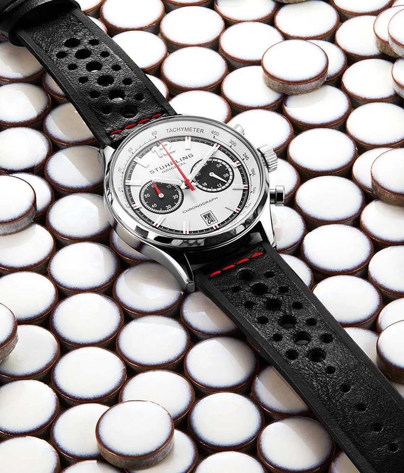 Stührling Monaco 933 Quartz 44mm Chronograph