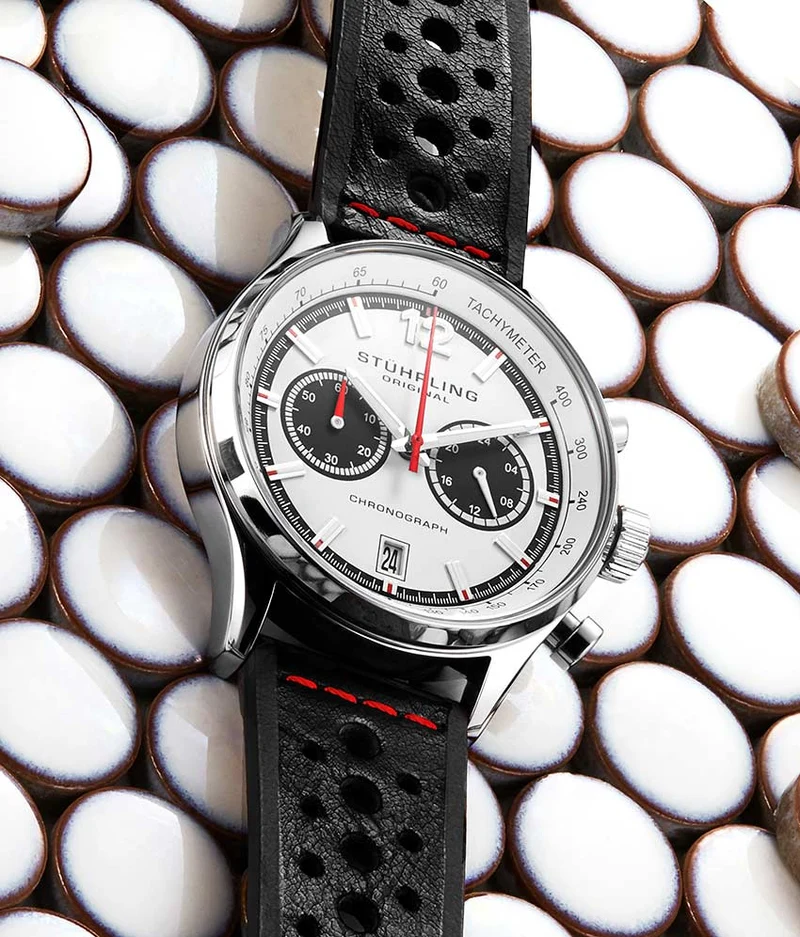 Stührling Monaco 933 Quartz 44mm Chronograph