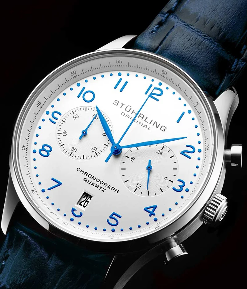 Stührling GR1-Q 896 Quartz 42mm Chronograph