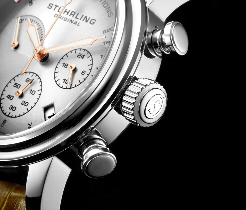 Stührling ChronoPulse 895 Quartz 42mm Chronograph