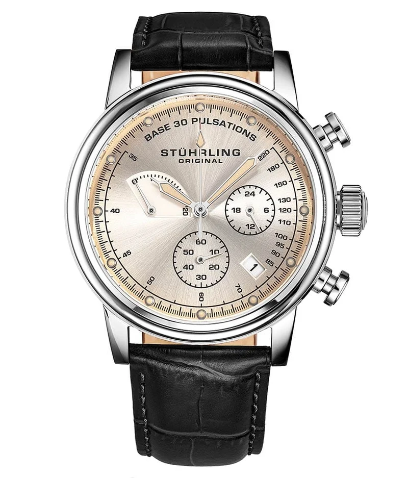 Stührling ChronoPulse 895 Quartz 42mm Chronograph