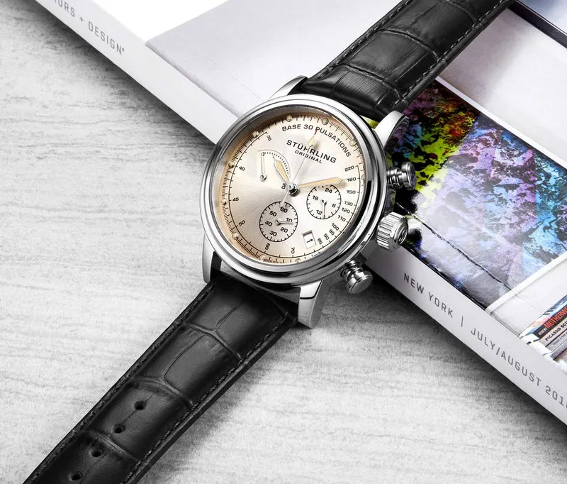 Stührling ChronoPulse 895 Quartz 42mm Chronograph