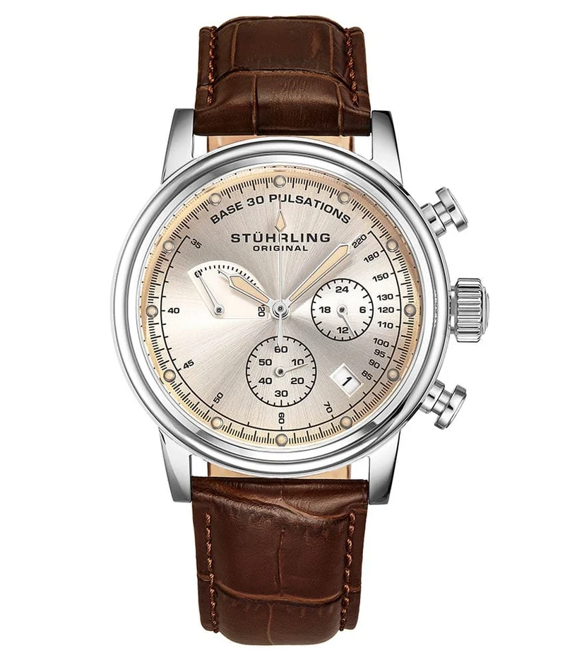 Stührling ChronoPulse 895 Quartz 42mm Chronograph