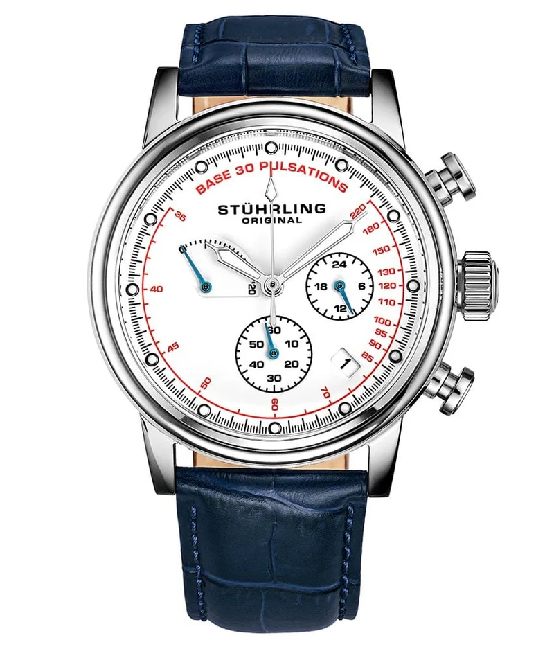 Stührling ChronoPulse 895 Quartz 42mm Chronograph