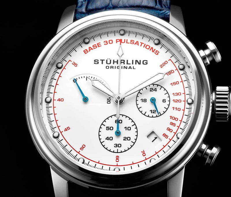 Stührling ChronoPulse 895 Quartz 42mm Chronograph