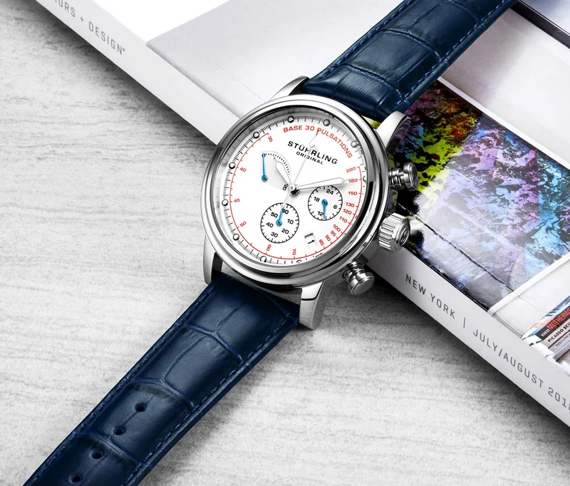 Stührling ChronoPulse 895 Quartz 42mm Chronograph