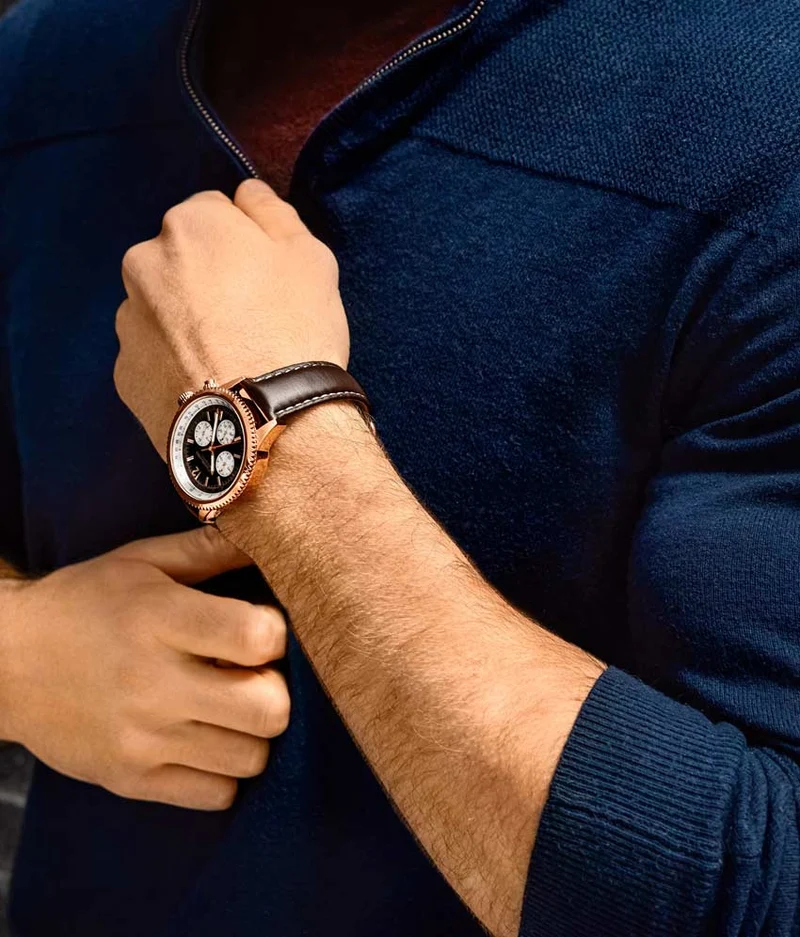 Stührling Monaco 669 Quartz 42mm Chronograph
