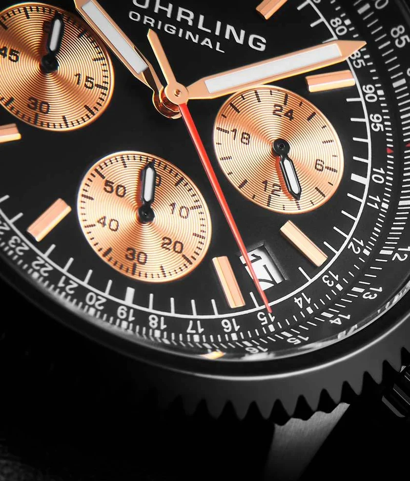 Stührling Monaco 669 Quartz 42mm Chronograph