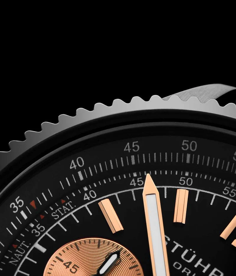 Stührling Monaco 669 Quartz 42mm Chronograph