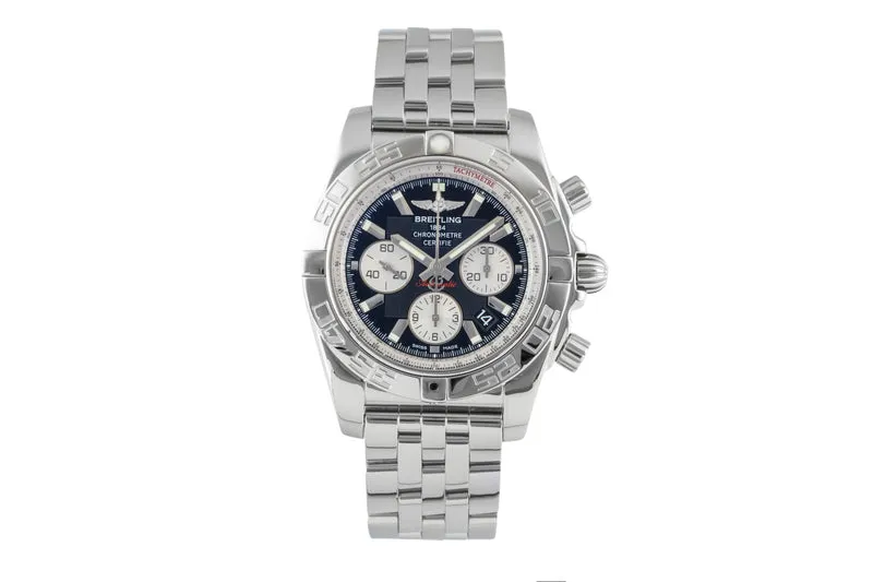 Breitling Chronomat 44 chronograph steel automatic men's watch A011B67PA AB0110 [2600239]