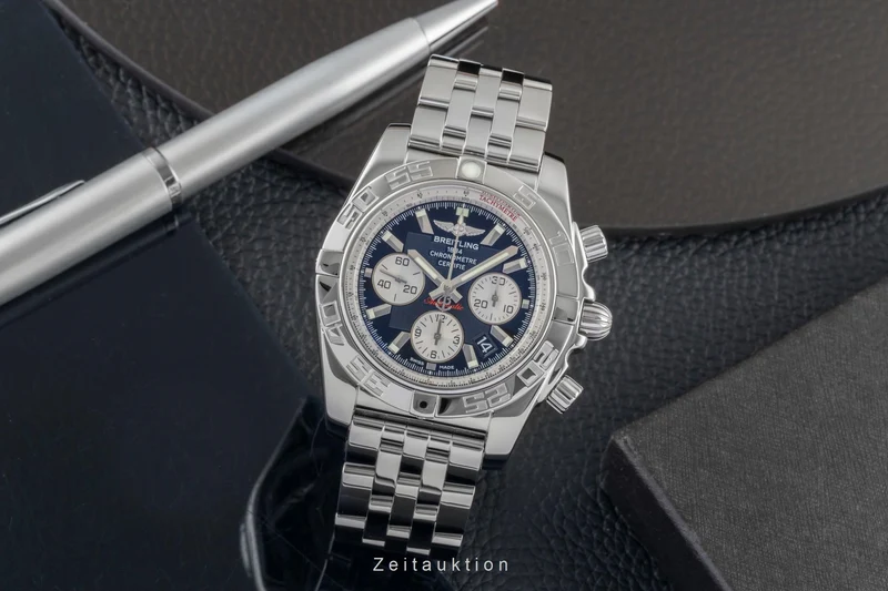 Breitling Chronomat 44 chronograph steel automatic men's watch A011B67PA AB0110 [2600239]