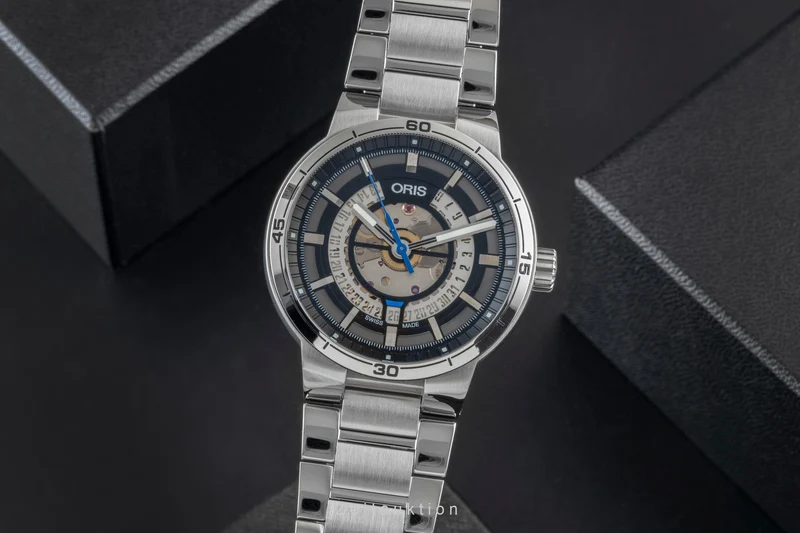 Oris TT1 steel automatic men's watch 01 733 7752 4124-07 8 24 08 [2600279]