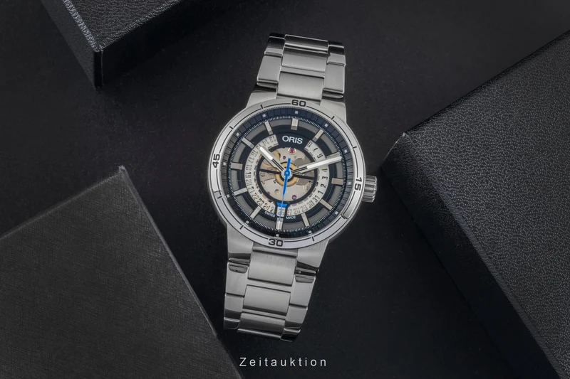 Oris TT1 steel automatic men's watch 01 733 7752 4124-07 8 24 08 [2600279]