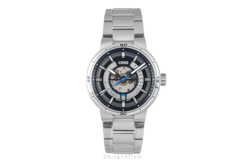 Oris TT1 steel automatic men's watch 01 733 7752 4124-07 8 24 08 [2600279]