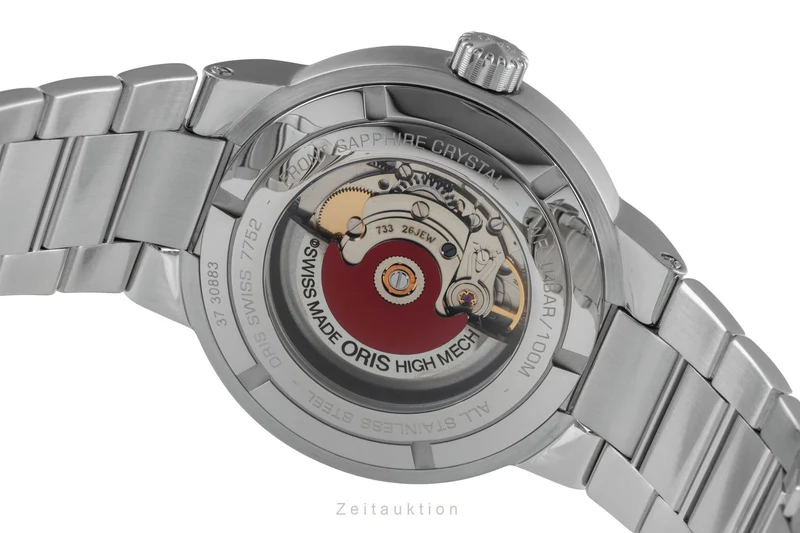 Oris TT1 steel automatic men's watch 01 733 7752 4124-07 8 24 08 [2600279]