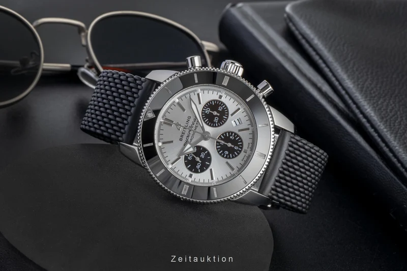 Breitling Superocean Chronograph chronograph steel automatic men's watch AB0162 [2507038]