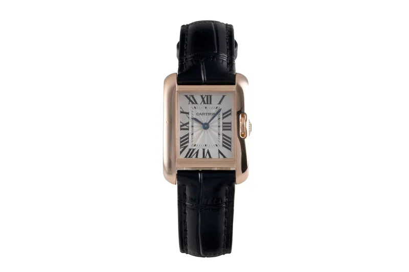 Cartier Tank 18 ct red gold quartz women's watch W5310027 [2600520]