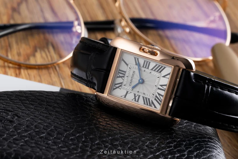 Cartier Tank 18 ct red gold quartz women's watch W5310027 [2600520]