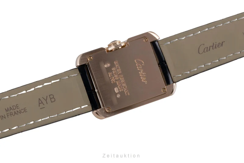 Cartier Tank 18 ct red gold quartz women's watch W5310027 [2600520]