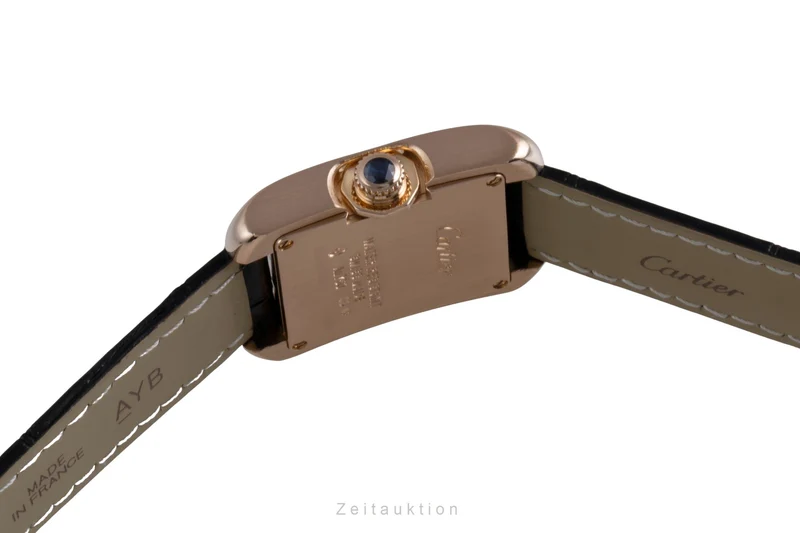 Cartier Tank 18 ct red gold quartz women's watch W5310027 [2600520]