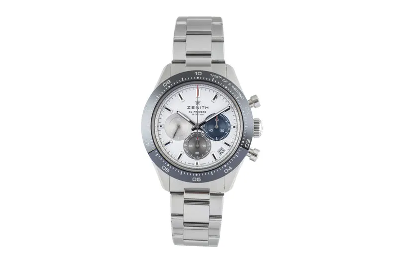 Zenith Chronomaster chronograph steel automatic men's watch 03.3100.3600/69.M3100 LP: 12200EUR [2600188]