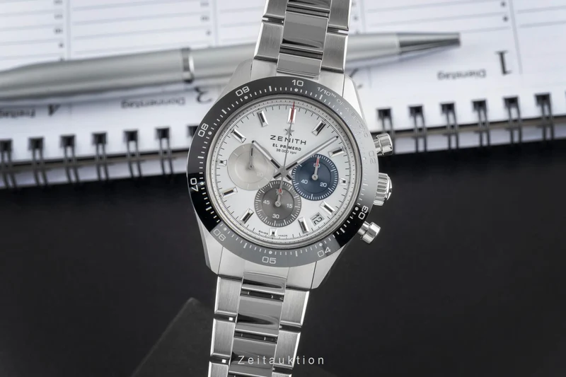 Zenith Chronomaster chronograph steel automatic men's watch 03.3100.3600/69.M3100 LP: 12200EUR [2600188]