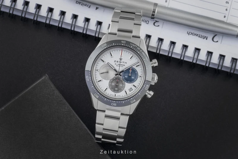Zenith Chronomaster chronograph steel automatic men's watch 03.3100.3600/69.M3100 LP: 12200EUR [2600188]
